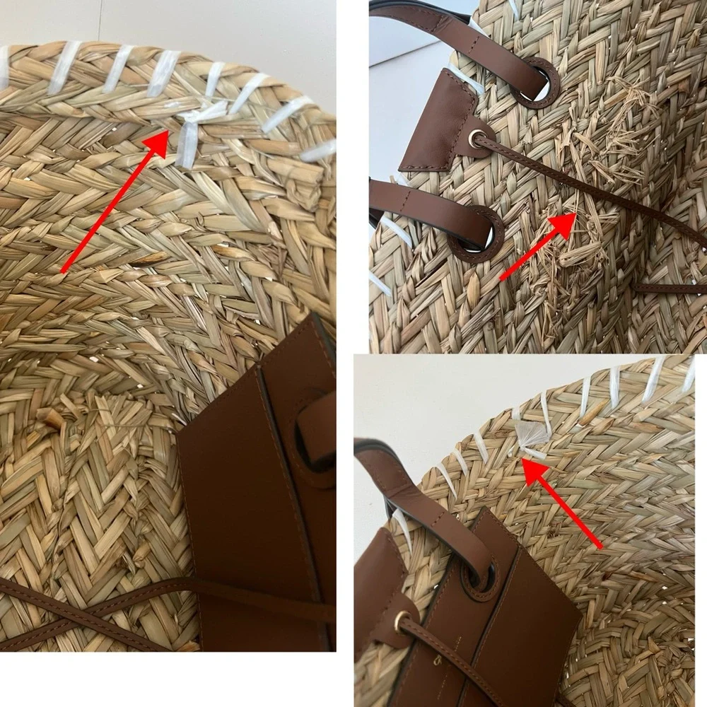 Anya Hindmarch small paper eyes basket bag - Picture 13 of 13